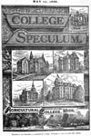 Sample image of The College Speculum Volume 7 Number 4