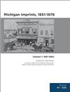 Sample image of Michigan Imprints, 1851-1876 (Volume 1: Introduction and 1851-1860)