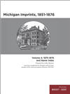 Sample image of Michigan Imprints, 1851-1876 (Volume 4: 1875-1876 and Name Index)