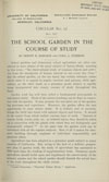 Sample image of School garden in the course of study