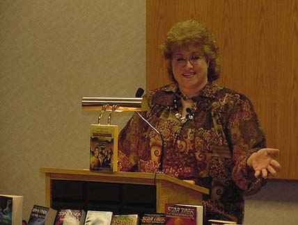 Diane Carey at the MSU Library
