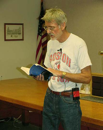 Gary Gidner at the MSU Library