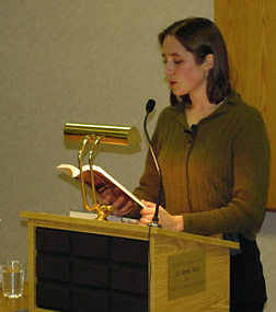 Amy Hassinger at the MSU Library