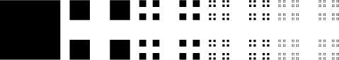 \begin{figure}\begin{center}\BoxedEPSF{CantorDustFractal.epsf scaled 700}\end{center}\end{figure}