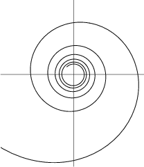 \begin{figure}\begin{center}\BoxedEPSF{hyperbolic_spiral.epsf scaled 750}\end{center}\end{figure}