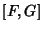 $[F,G]$