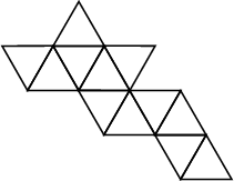 \begin{figure}\BoxedEPSF{Deltahedron12_net.epsf scaled 900}\end{figure}