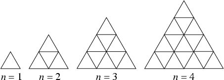 \begin{figure}\begin{center}\BoxedEPSF{TriangleTilings.epsf scaled 551}\end{center}\end{figure}