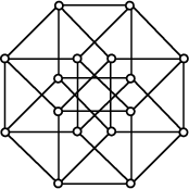 \begin{figure}\BoxedEPSF{TesseractGraph.epsf}\end{figure}